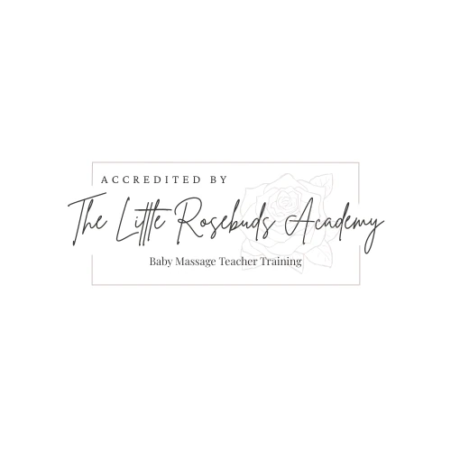 Accredited by The Little Rosebuds Academy, Baby Massage Teacher Training